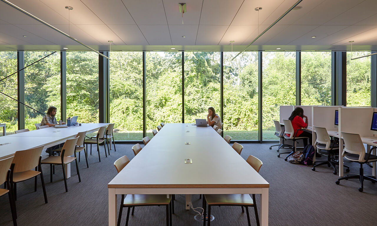 allen library study tables